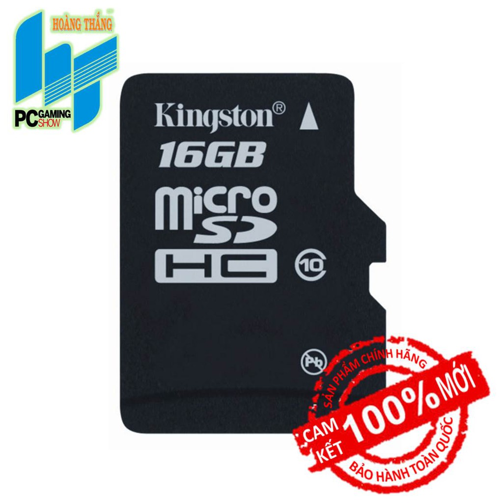 Thẻ nhớ Micro SDHC Kingston 16GB (Class 10) | WebRaoVat - webraovat.net.vn