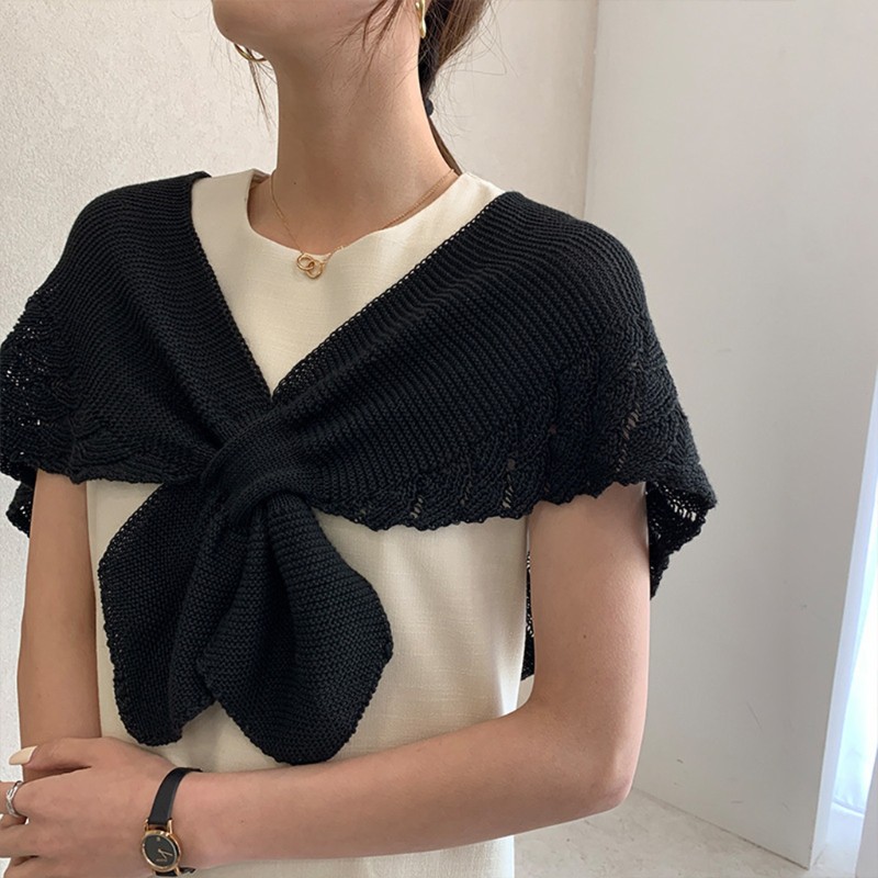 Khăn choàng cổ kiểu dáng thời trang phong cách vintage cho nữ
