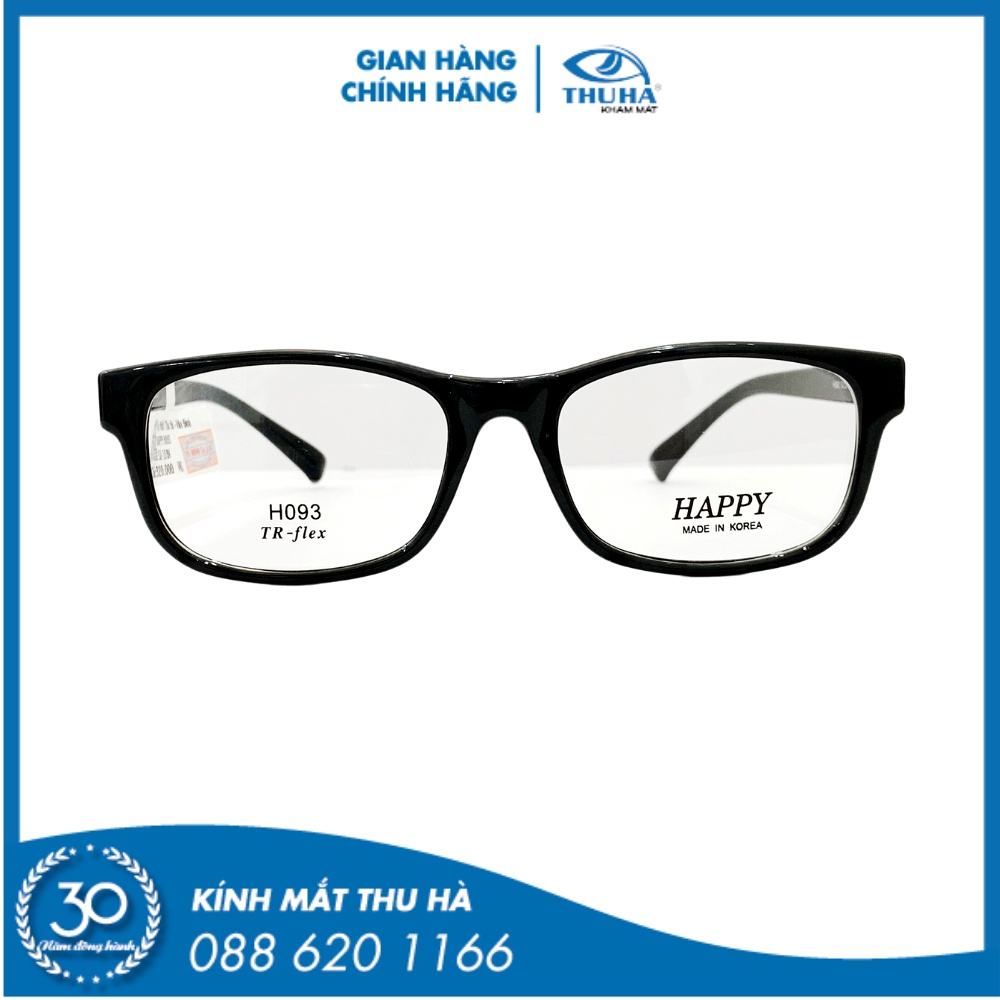 Gọng kính cận nam nữ Thu Hà nhựa dẻo dễ đeo - HAPPY H093