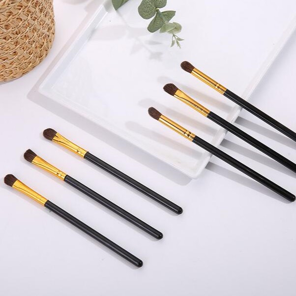 Set 3 Cọ Đánh Phấn Mắt Đầu Xốp Kích Thước Nhỏ Gọn