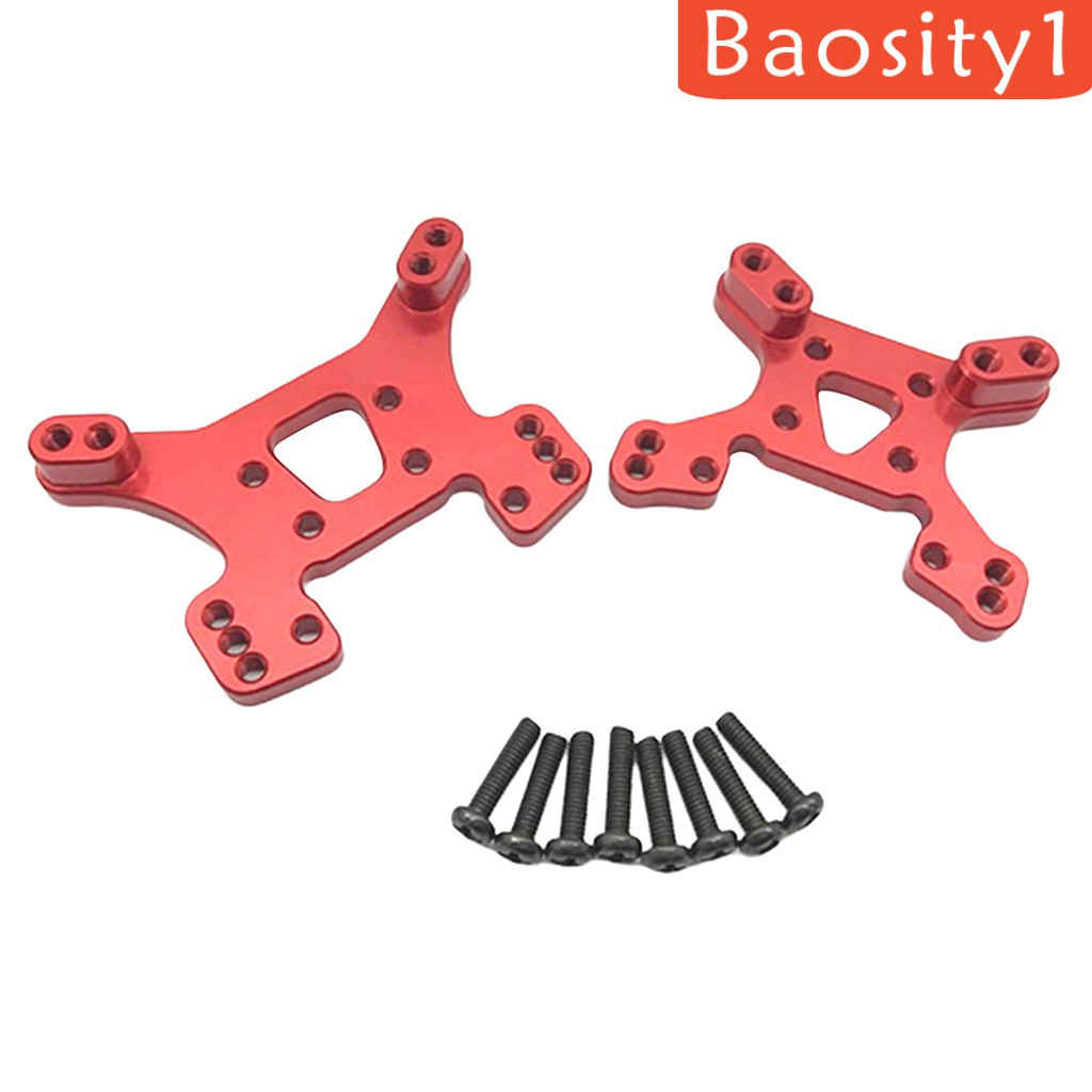 [Baosity1] 1 Cặp Giảm Xóc Trước Và Sau Bằng Hợp Kim Nhôm Cho Wltoys 144001 Xe Hơi Điều Khiển Từ Xa Chất Liệu Bền
