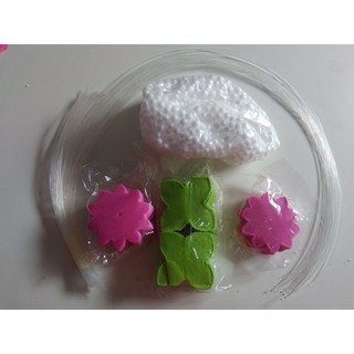 hoa giay lua  _ 1 bộ CÁNH CÚC (84 BÔNG)