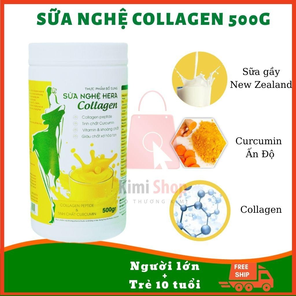 SỮA NGHỆ HERA COLLAGEN 500G