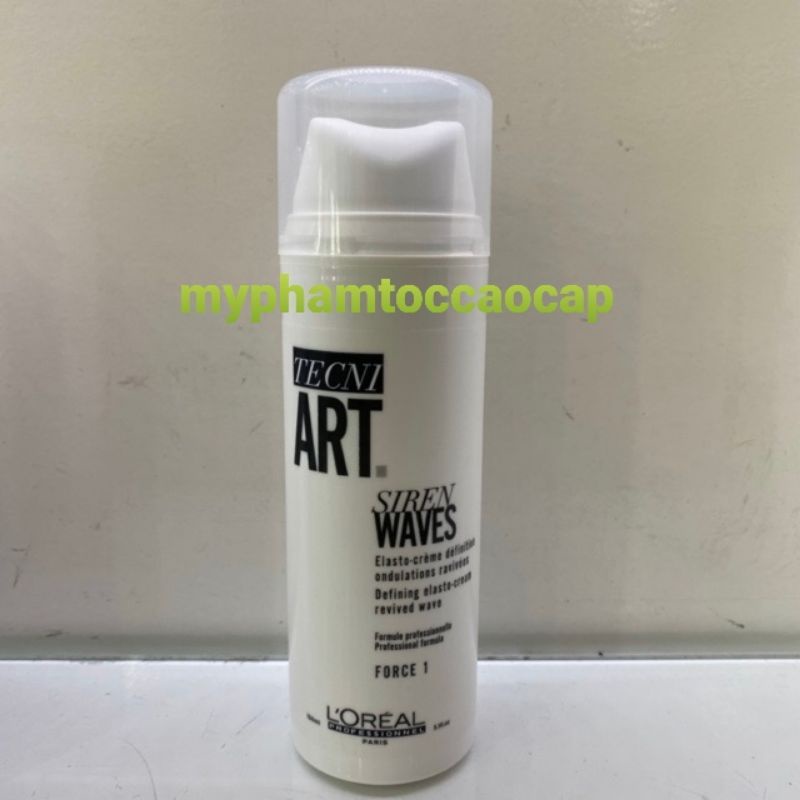 KEM GIỮ NẾP TĂNG SÓNG XOĂN HOLYWOOD WAVES SIREN LOREAL (ĐỘ CỨNG 1) 150ML