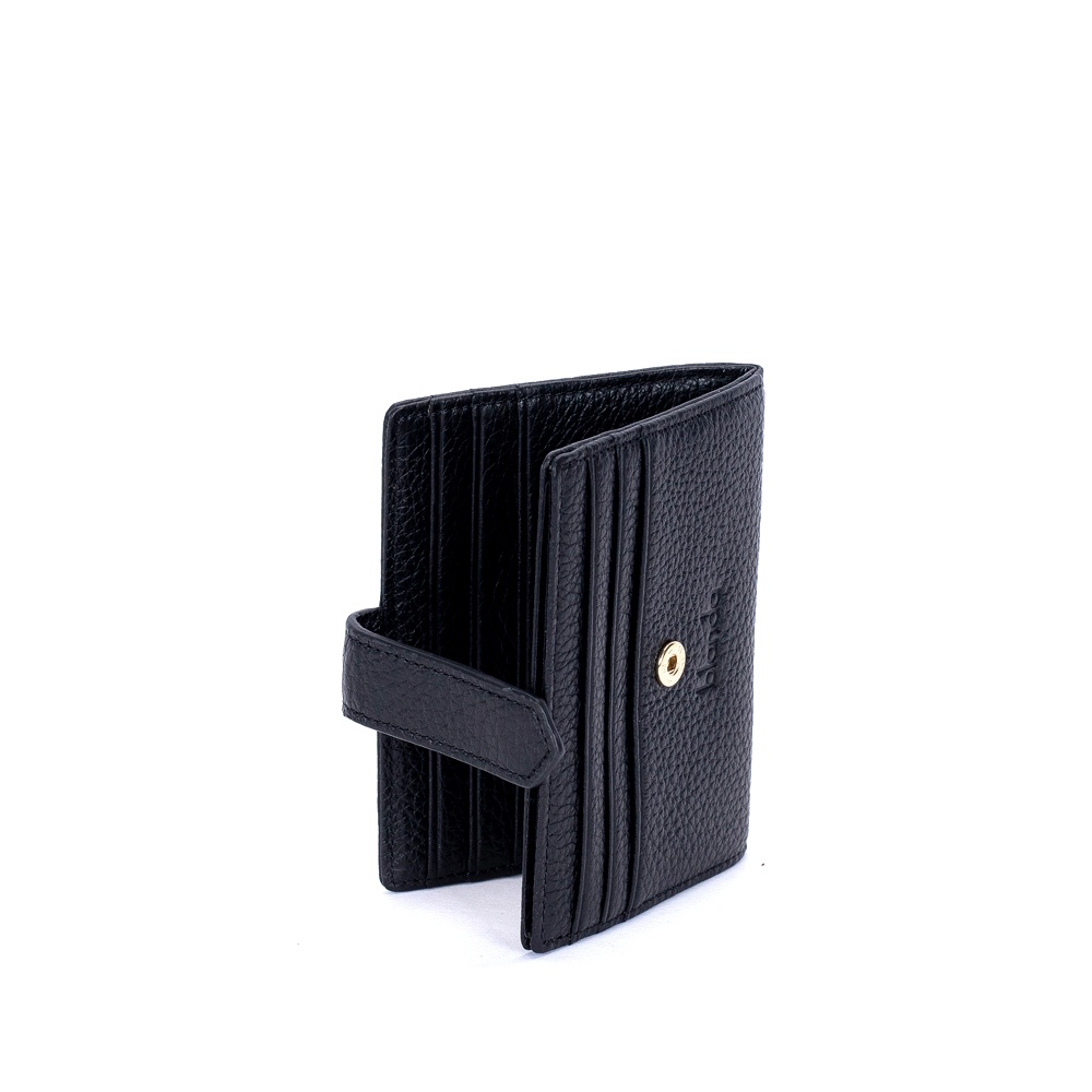 Ví đựng card da bò thật, chất liệu da hạt Nappa, thương hiệu Blanda 8VNBH06