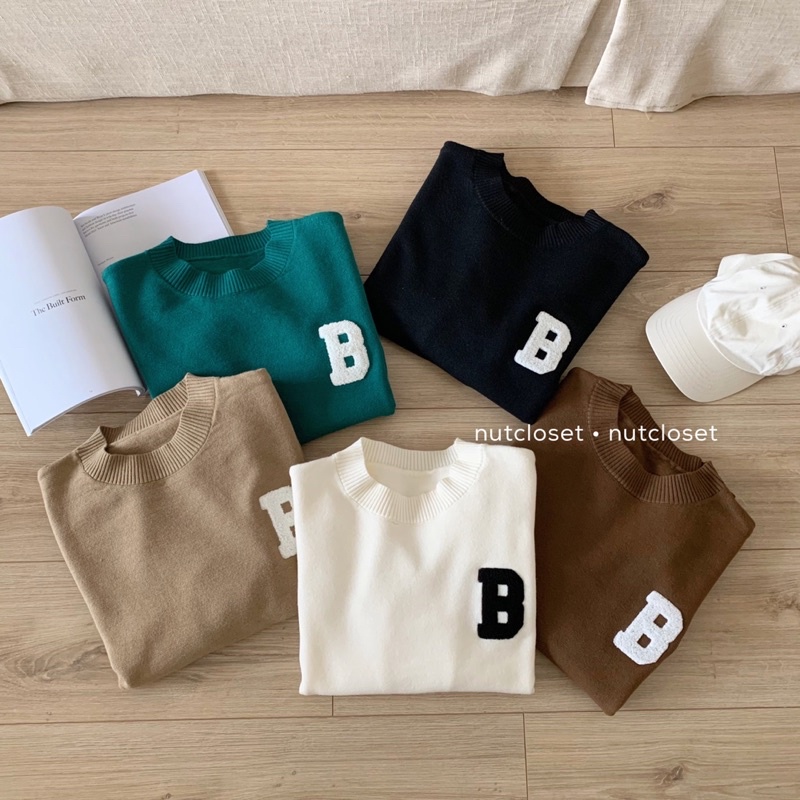 Áo len chữ B _ A0347