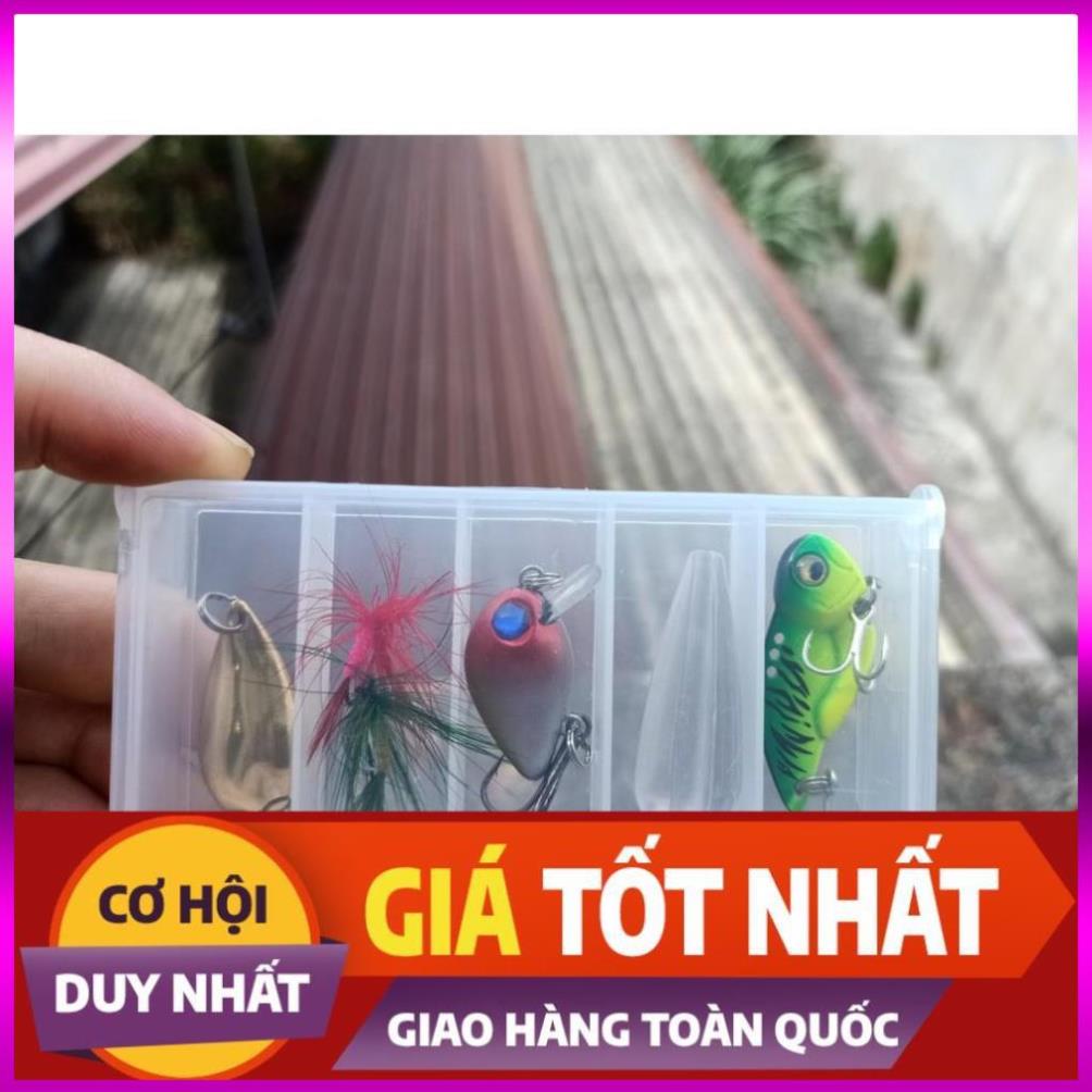 [Xả Kho 3 Ngày] bộ mồi câu lure siêu nhạy cá