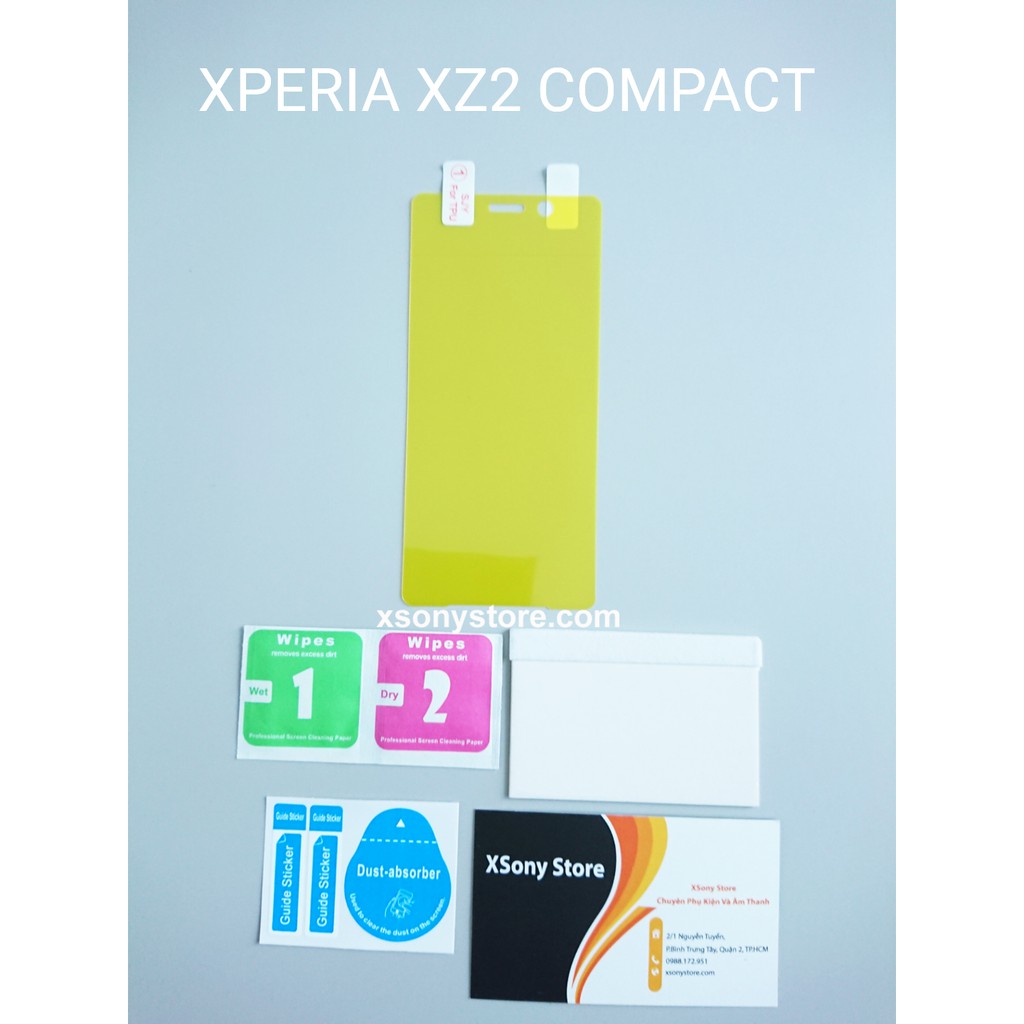 SONY XPERIA XZ2 / XZ2 PREMIUM / XZ2 COMPACT - Miếng dán dẻo Full màn hình mặt trước