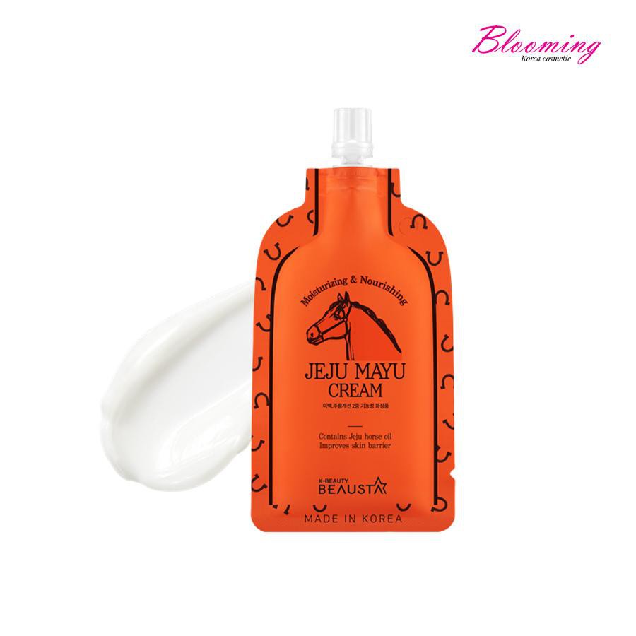 Kem dưỡng dầu ngựa Beausta- Jeju Mayu Cream 15ml | BigBuy360 - bigbuy360.vn