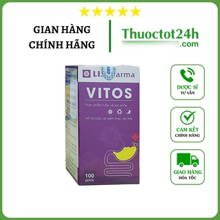 Viên uống Dạ Dày Vitos - Hỗ Trợ Giảm Trào Ngược, Bảo Vệ Niêm Mạc Dạ Dày