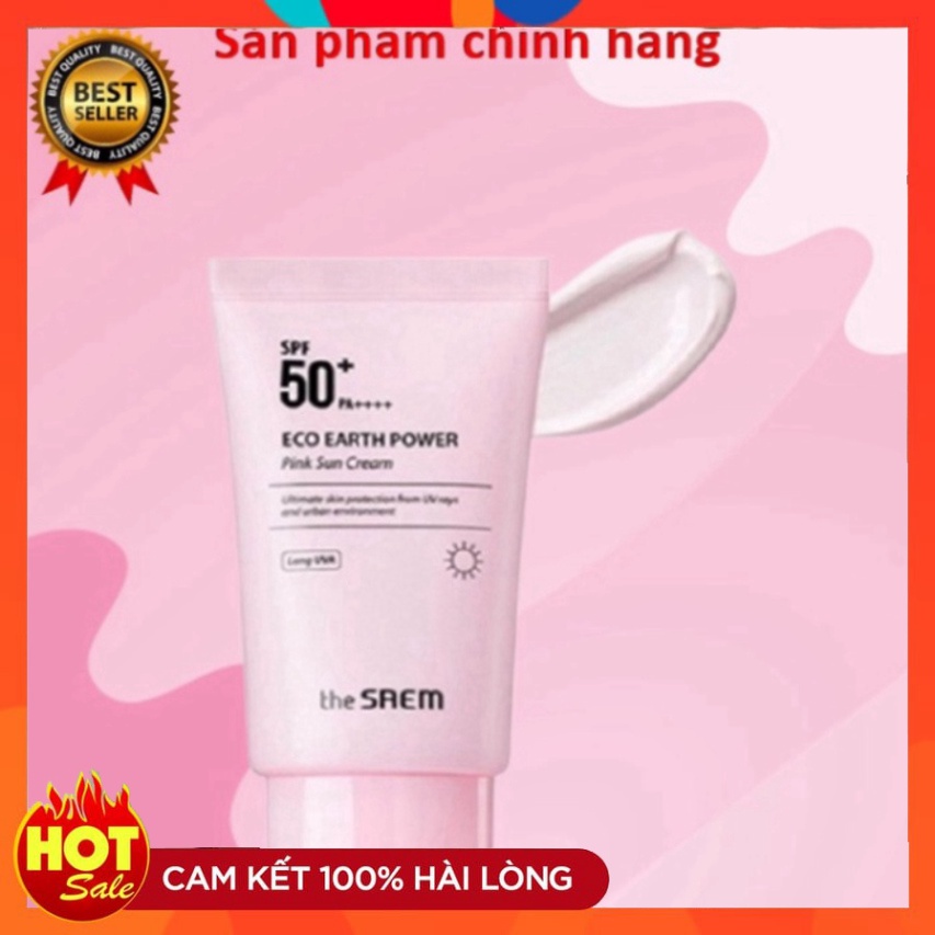 Kem Chống Nắng The Saem Kcn Eco Earth Power Sun Cream EX - HB0021 | BigBuy360 - bigbuy360.vn
