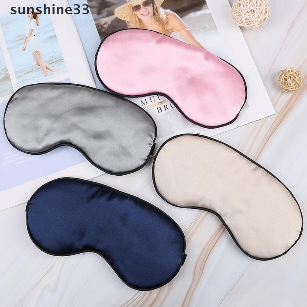 [Hàng mới về] Miếng bịt mắt ngủ có đệm mềm mại dùng khi đi du lịch