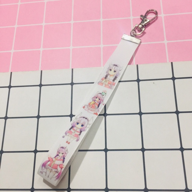 Móc nametag  dây strap maid dragon