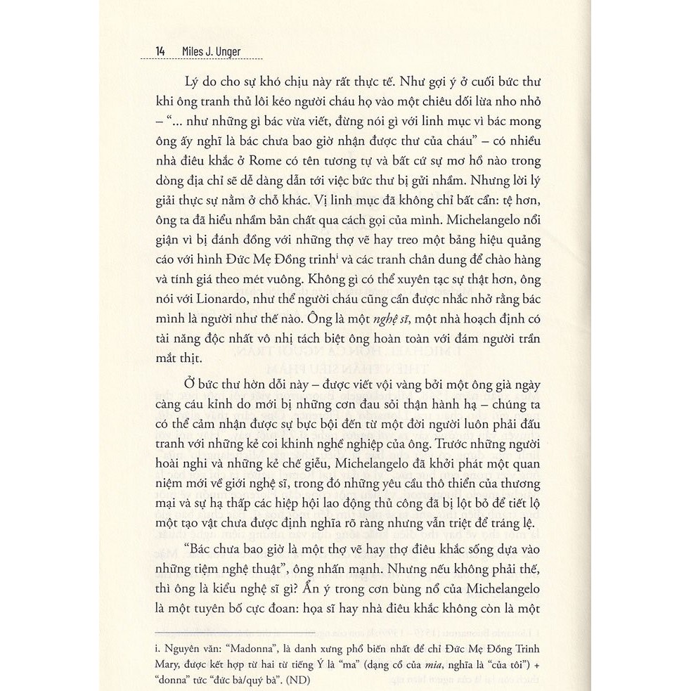 [Mã BMBAU50 giảm 7% đơn 99K] Sách - Michelangelo - Sáu Kiệt Tác Cuộc Đời