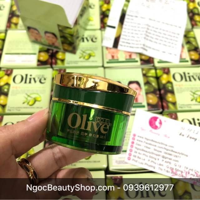 Kem hỗ trợ xóa nám dưỡng trắng da olive 20gr hàn quốc hiệu quả sau 7 ngày sử dụng