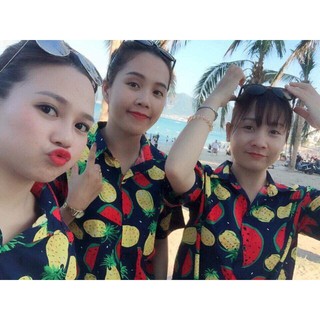 Bộ quần áo dưa dứa đi biển siêu Hot