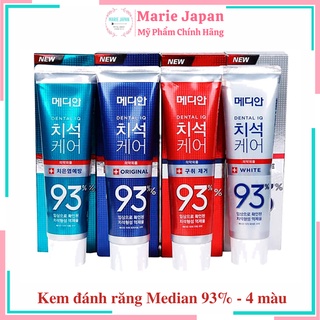 Kem đánh răng Median Dental Iq 93% bán chạy số 1 Hàn Quốc 120g