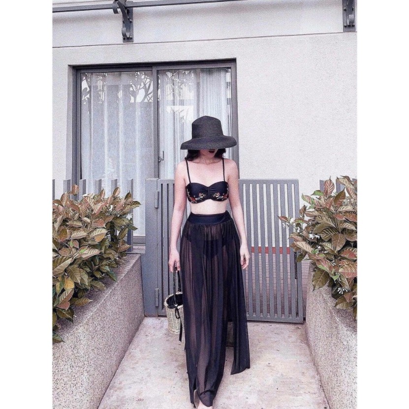 Bikini 2 Mảnh Kèm Chân Váy Voan Sexy Bin Sports BHV102 | BigBuy360 - bigbuy360.vn