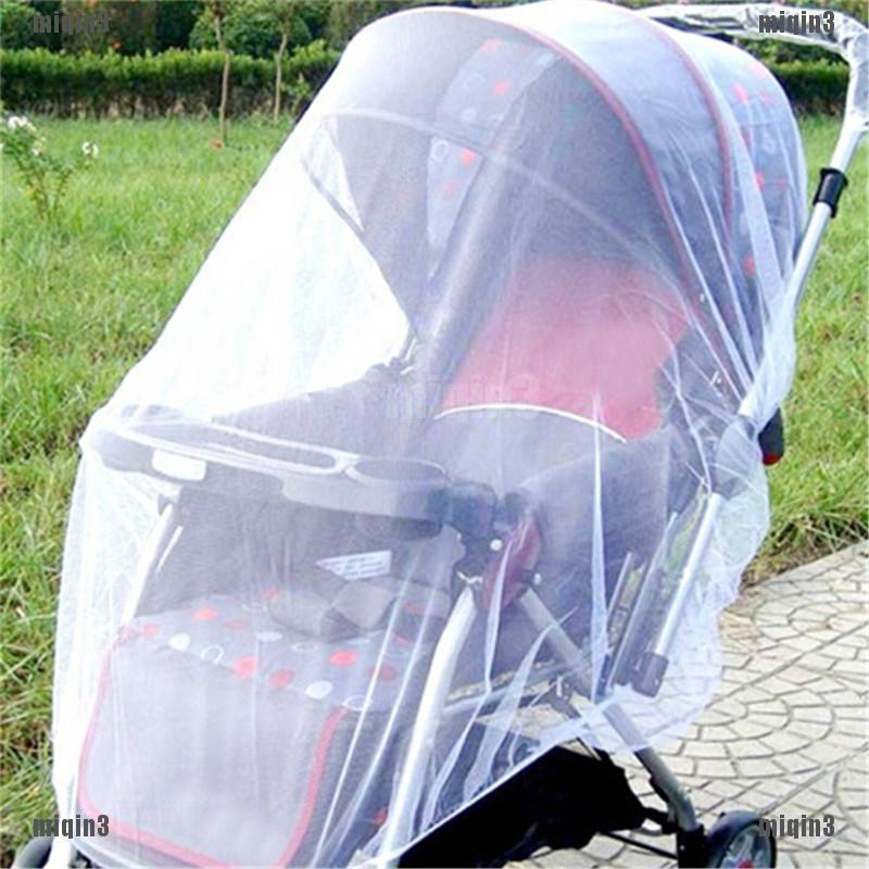 Vải lưới bọc xe nôi em bé chống muỗi
