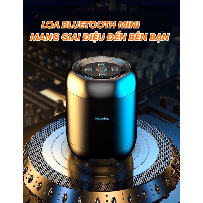 Loa nghe nhạc bluetooth mini công suất lớn, sạc pin usb nhỏ gọn bỏ túi