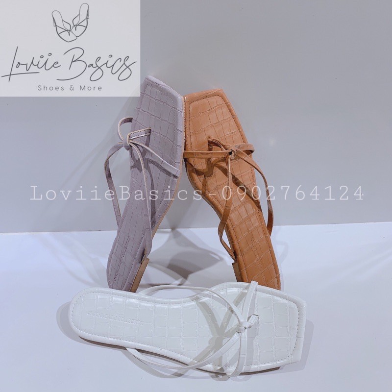 DÉP NỮ LOVIIE BASICS - DÉP NỮ XỎ NGÓN - DÉP NỮ QUAI KẸP THỜI TRANG - DÉP NỮ XỎ NGÓN ĐẾ BỆT - DÉP NỮ ĐẾ BỆT D1111