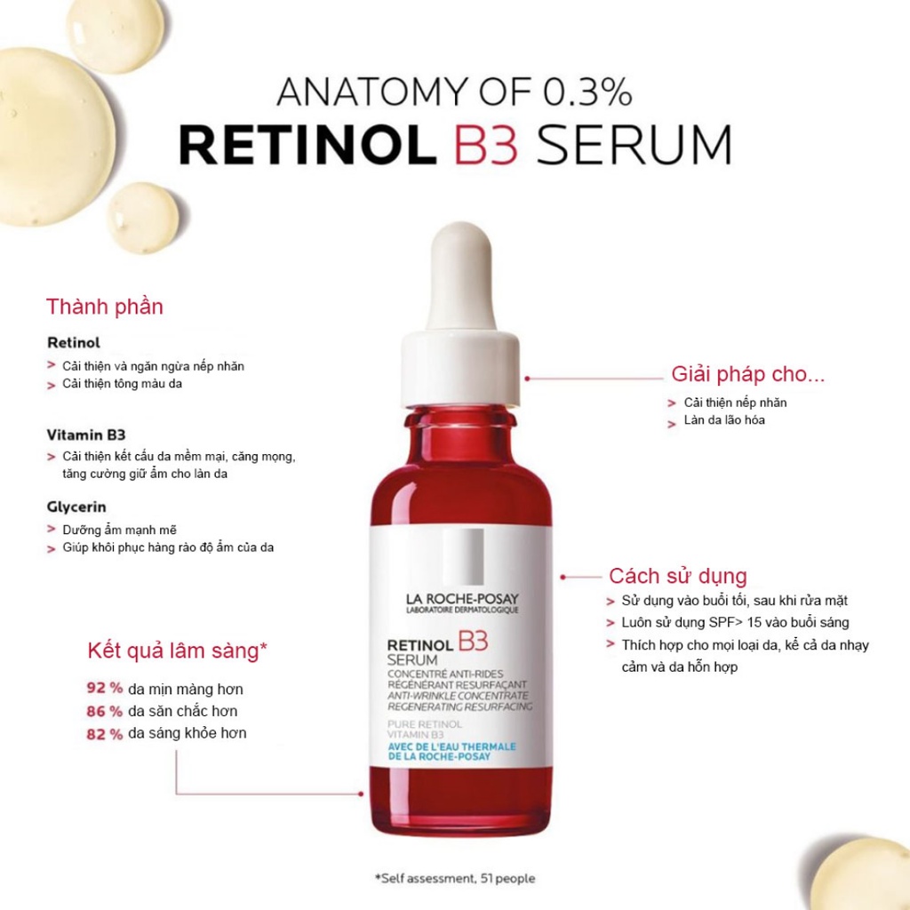 Dưỡng Chất La Roche Posay Retinol B3 30ml