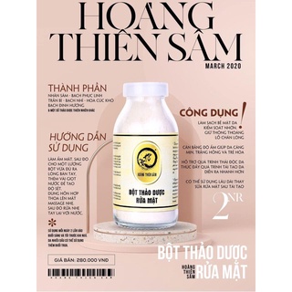 Bột Rửa Mặt Hoàng Thiên Sâm