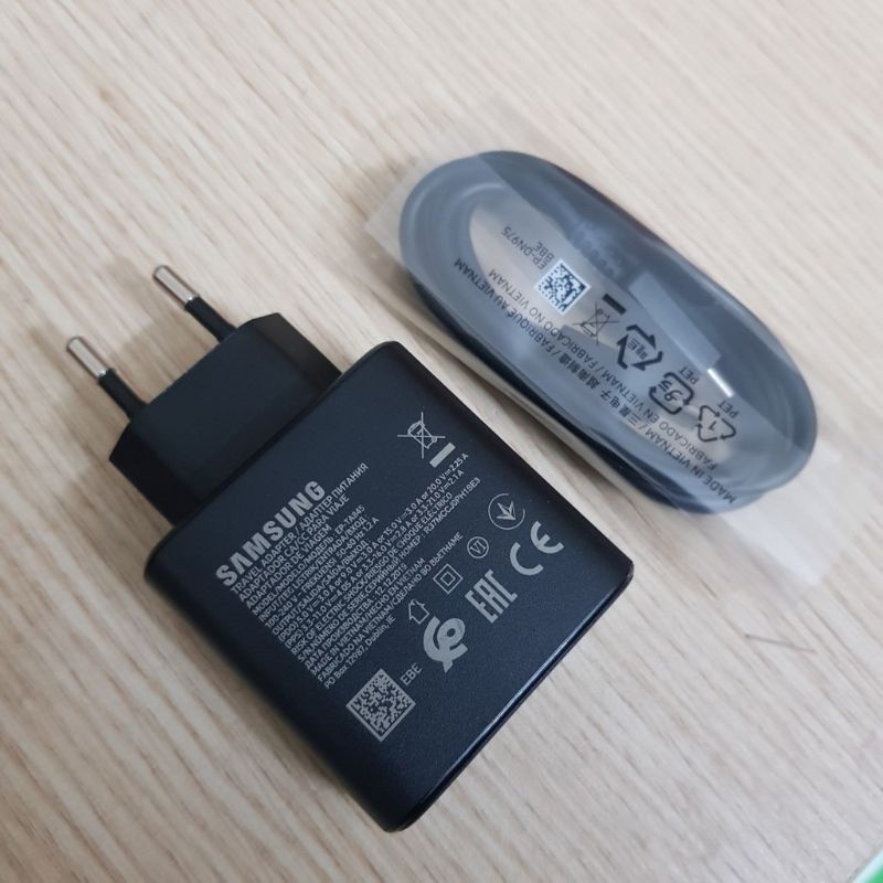 Bộ Sạc nhanh 45w samsung Note10/ Note10 +  hàng chính hãng
