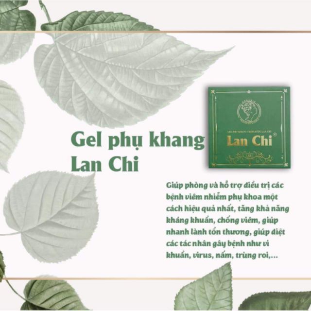 [Flash Sale] Gel phụ khoa Lan Chi ( hộp 10 ống )