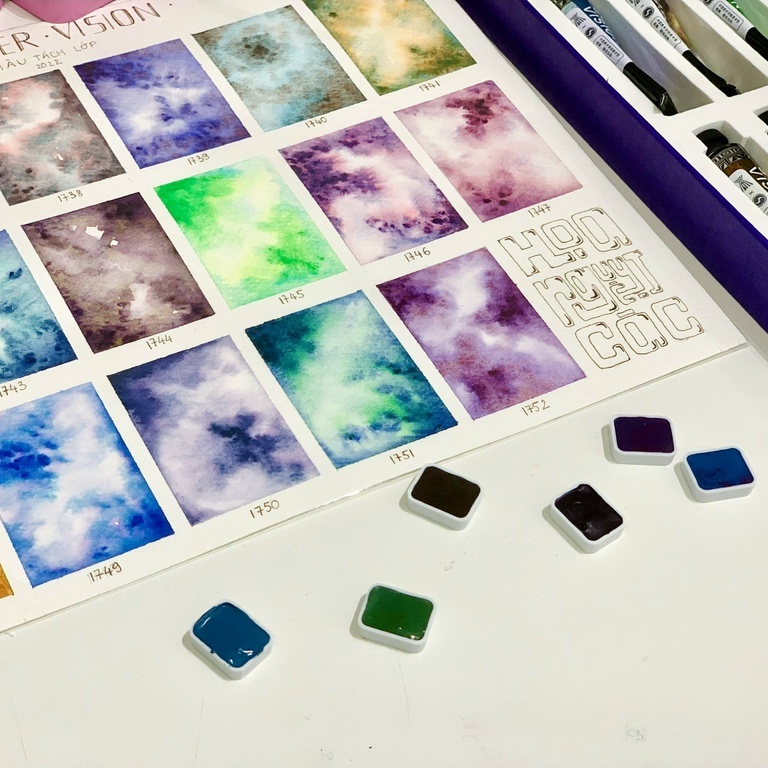 Màu tách lớp mới 2022 pan 1ml