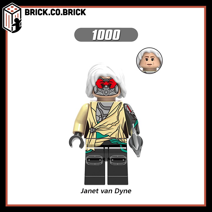 Lego Người Kiến và Chiến Binh Ong Xếp hình Ant Man and The Wasp Minifigure Siêu Anh Hùng Hank Pym Goliath X0224