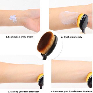 Cọ đánh kem nền kiểu bàn chải. MX