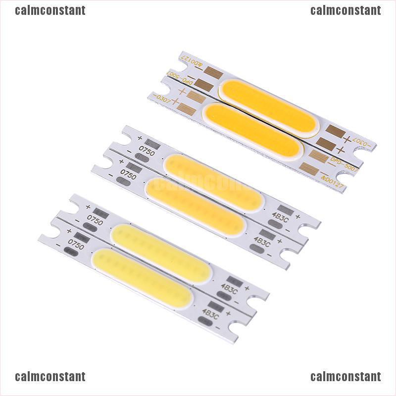 2 Bóng Đèn Led Cob 5w 50x7mm Tự Làm