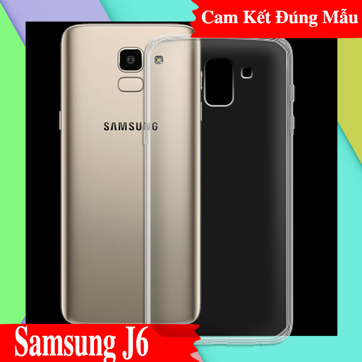 Ốp lưng cho Samsung Galaxy J6 / J7 / Note 5 / Note 8 / Note 9 / S4 Silicon dẻo trong suốt