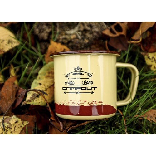 LY TRÁNG MEN EMAYE KUPA 270ML- họa tiết ngẫu nhiên