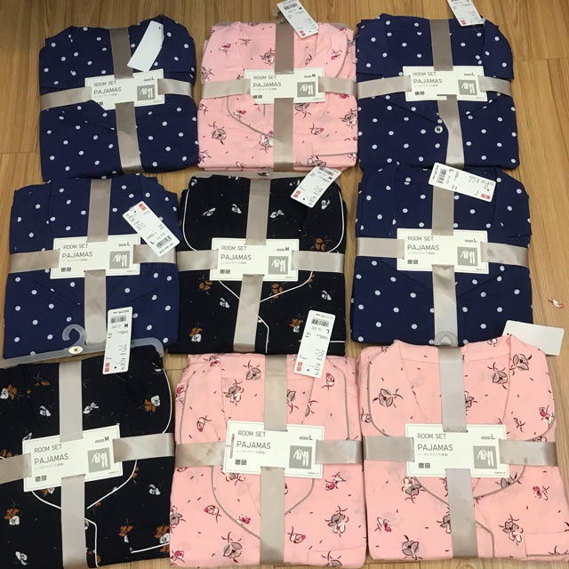 Bộ pijama uniqlo Nhật chính hãng