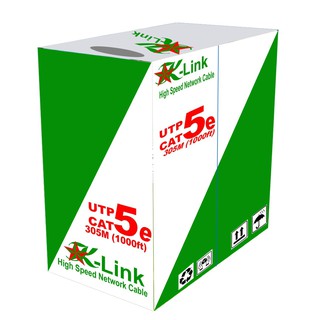 N066 Dây Cáp Mạng AK-Link UTP CAT 5E 305m Dây Trắng