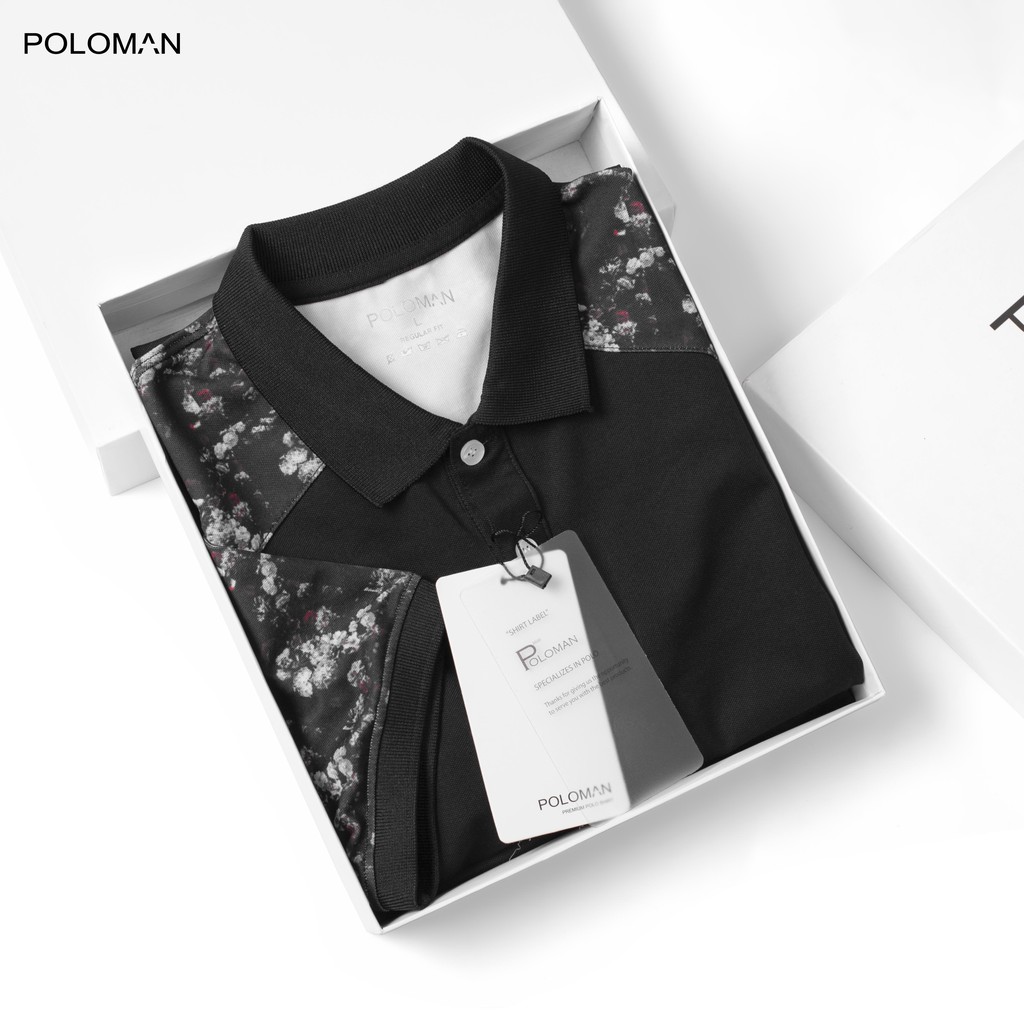 Áo Polo nam cổ bẻ FIZO vải cá sấu Cotton xuất xịn, chuẩn form,sang trọng-lịch lãm P56 - POLOMAN | BigBuy360 - bigbuy360.vn