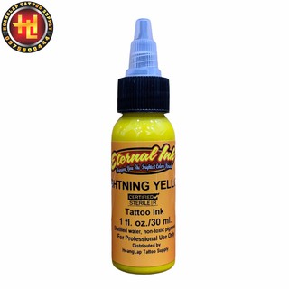 MỰC XĂM HÌNH ETERNAL MÀU VÀNG CHAI LẺ