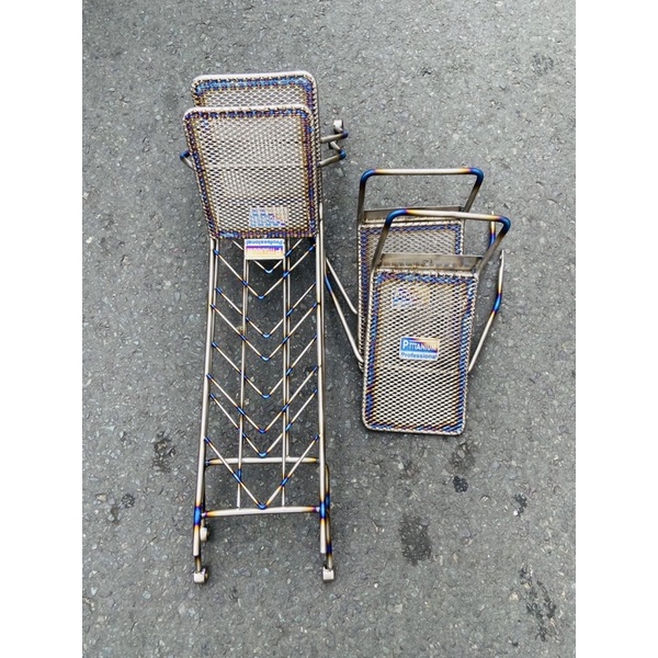 Baga titanium trước và giữa cho dream , super dream chất liệu 100% titaniumsản phẩm Ptitanium