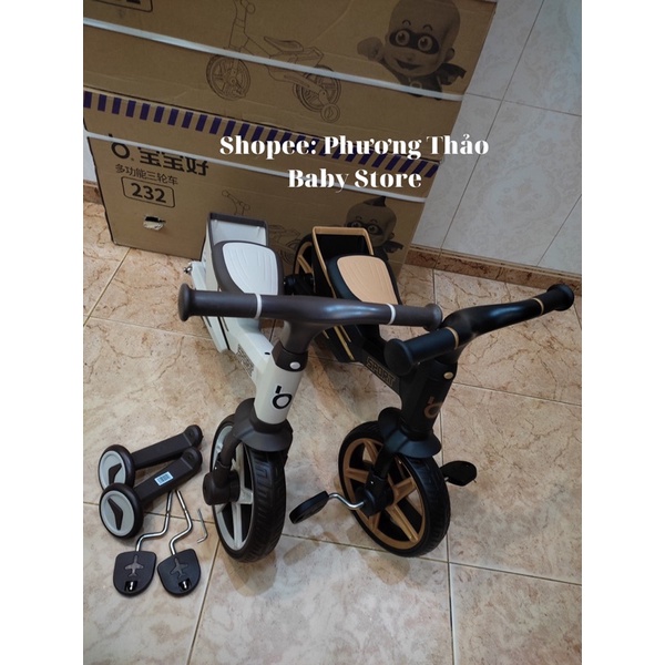 ❤️  XE BAOBAOHAO 3in1 : XE THĂNG BẰNG và XE ĐẠP BA BÁNH CHO BÉ YÊU