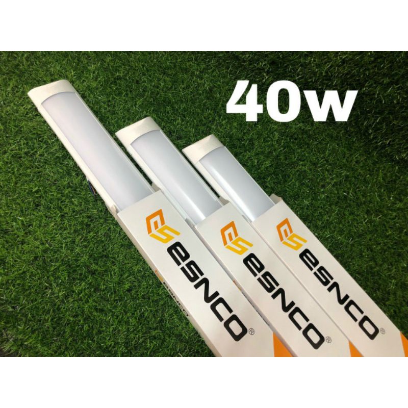 Bóng Đèn Led Bán Nguyệt Mica dài 1m2 40W Siêu Sáng thân nhôm bảo hành 12 tháng