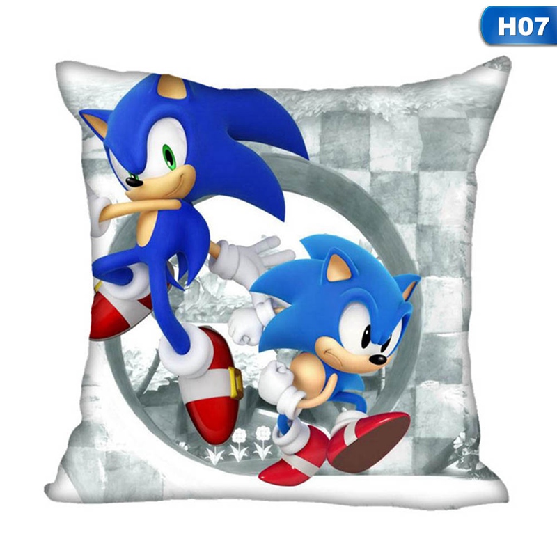 Vỏ Gối In Hình Sonic The Hedgehog 3d Mềm Mại Thoải Mái Trang Trí Nhà Cửa