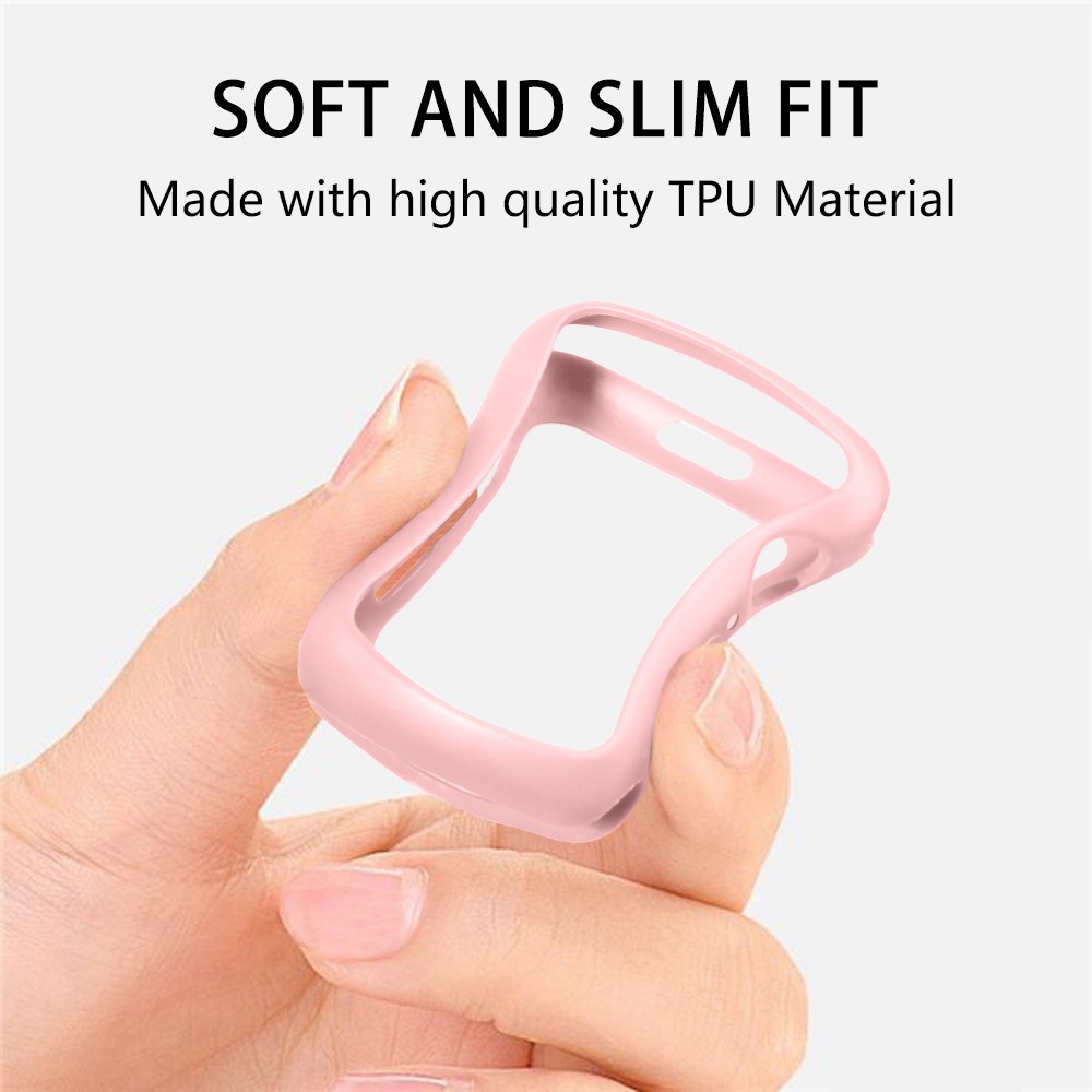 Silicone Watch Protector Case Fit For Apple Watch Series SE 6 5 4/3/2/1 Can be used for 38mm 40mm 42mm 44mm watch dials