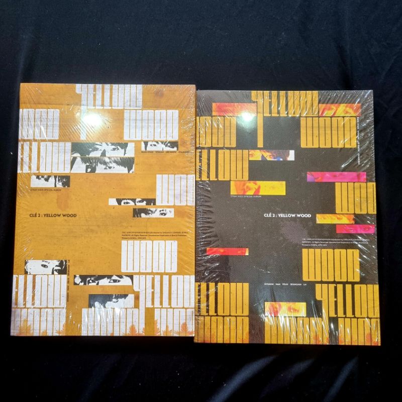 Bộ ảnh Album Yellow Wood - Stray Kids nguyên seal