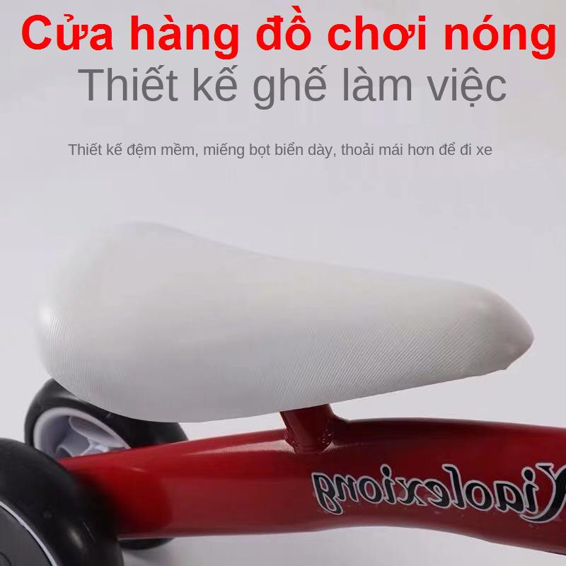 Xe đạp thăng bằng 4 bánh trẻ em 1 - đẩy 2-3 tuổi, yoyo, em, tập đi, đồ chơi1