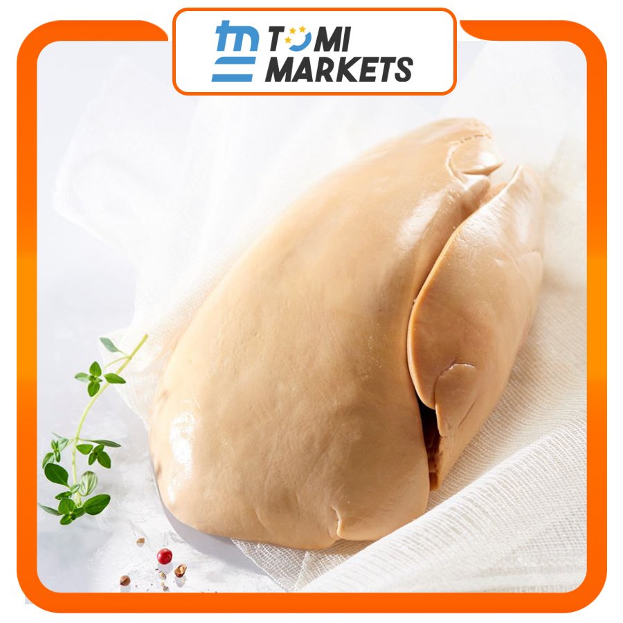 Gan ngỗng tươi nguyên buồng, gan ngỗng béo Foie Gras đã sơ chế tách mạch - hàng nhập khẩu Hungary