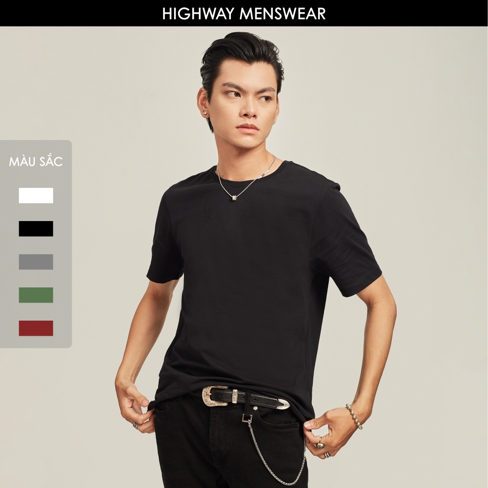 Áo phông nam cotton USA Highway (Menswear) Odin