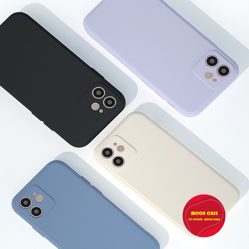 Ốp lưng iPhone TRƠN cạnh vuông CHỐNG BẨN 5/6/6plus/6s/6s plus/7/7plus/8/8plus/x/xs/xs max/11/11 promax/12 /12 pro max