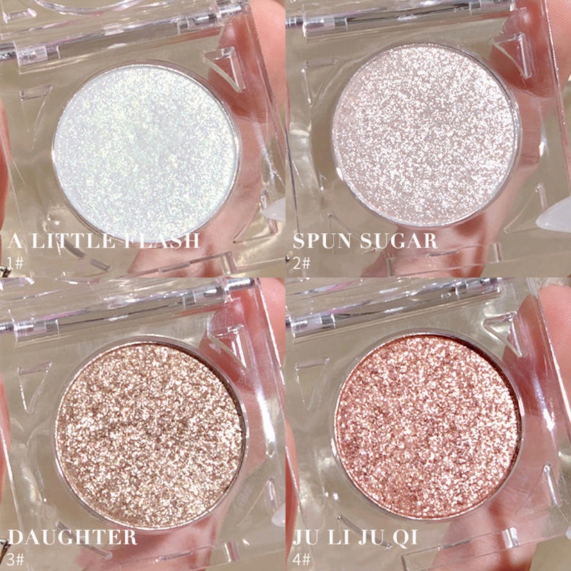 Bảng Phấn Mắt Tông Đất Màu Nhũ Ánh Ngọc Trai Lâu Trôi Chống Nước